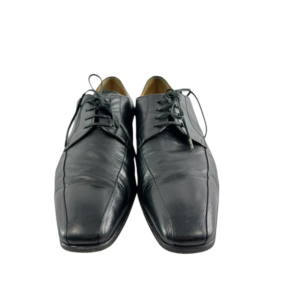 Genuine Men STEMAR Black Lace Up Leather Shoes Size 8 US 7 Euro main image 9